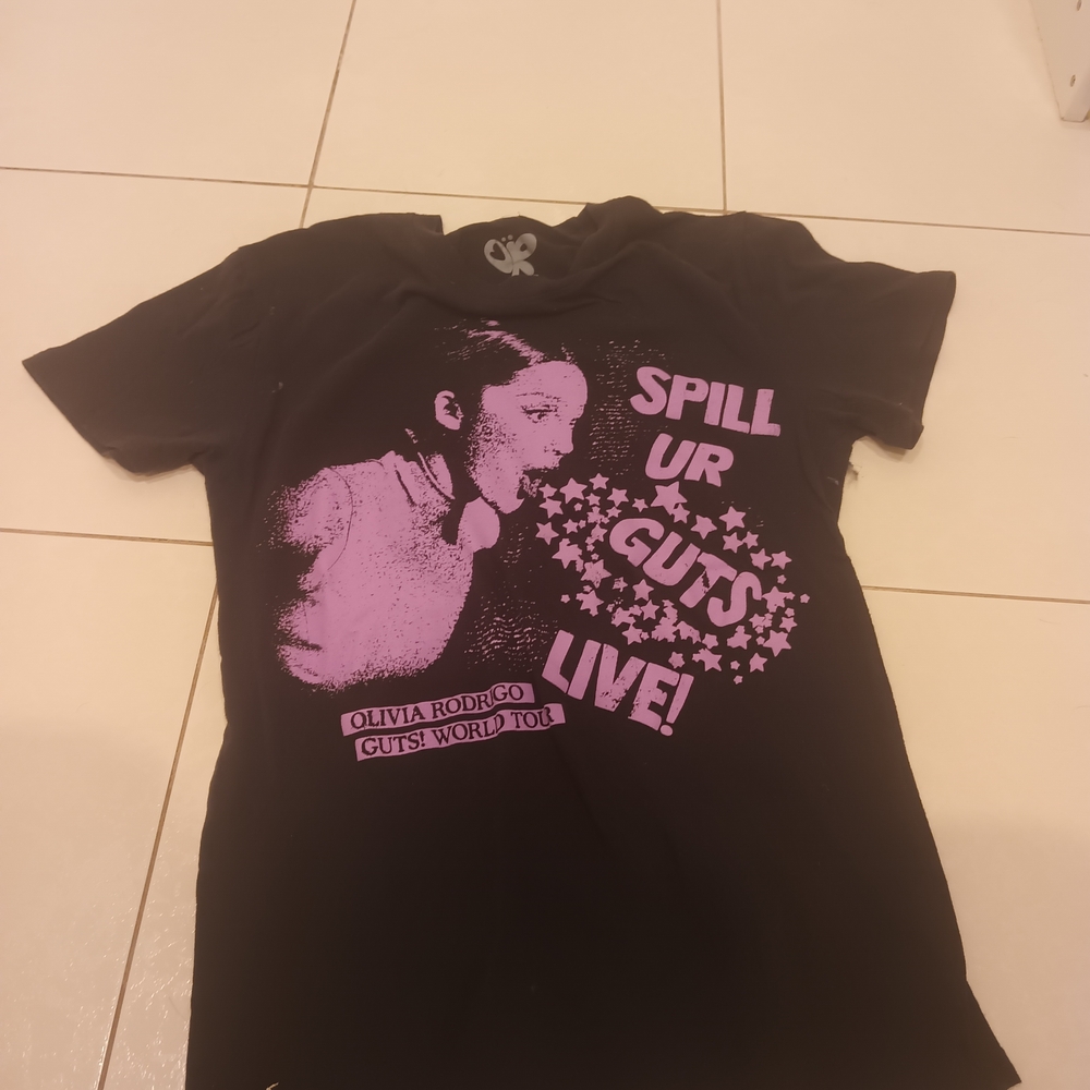 The Ordinary Black and Purple Kids Graphic Tee